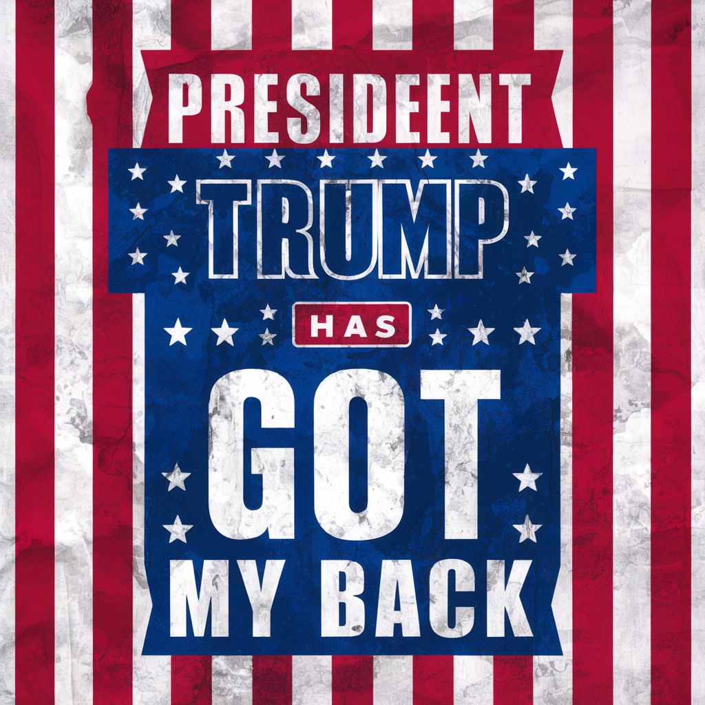 President Trump has your back!